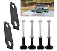 GOEDCH 1 kit de montage pour planche de traction : support universel pour carte de récupération avec broches à dégagement rapide, kit de montage Recovery Track pour X-Bull, Fieryred et Bunker Industry