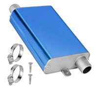 GOEDCH 24 mm Abgasschlauch Schalldämpfer: Auspuff Schalldämpfer Kit für Diesel Heizung, Schalldämpfer Standheizung aus Aluminiumlegierung, Standheizung Zubehör für Auto Auspuffanlagen