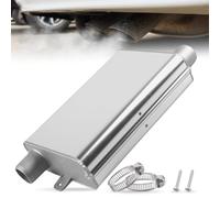 GOEDCH 24mm Chauffage Silencieux D'échappement: Autonome silencieux de chauffage de stationnement Diesel, Silencieux pour Chauffage Diesel Tuyau pour Réduit le Bruit de l'échappement
