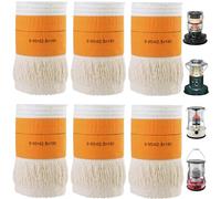 GOEDCH 6 Pcs Mèche pour Four à Pétrole: Mèche pour Poêle à Pétrole d'intérieur, Mèche Poêle À Pétrole, Mèches pour Chauffage au Pétrole, Mèche de Rechange pour Chauffage au Pétrole(95xt2.3 x 180mm)