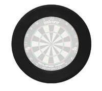 GOEDCH Anneau de protection pour cible de fléchettes : surround, cible de fléchettes pour cible de fléchettes de 45 cm, 5 segments anneau de protection 44 × 13 cm sans feutre, mousse EVA protection