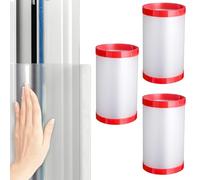 GOEDCH Anti Pincement Protection Doigt pour Enfants: Lot de 3 Protège-doigts de Porte Autocollant, Protecteur de Clip de Doigt de Porte Transparent Mat, Adapté aux Ecoles, Jardins D'enfants, 120x17 cm