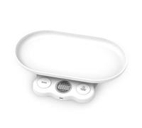 GOEDCH Balance numérique pour petits animaux de compagnie - Avec écran LCD - 15 kg (± 1 g) - Avec plateau amovible - 7 modes de pesée - Pour animaux de compagnie et cuisine