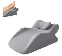 GOEDCH Coussin de surélévation des jambes : coussin veineux avec veste respirante et lavable, coussin de jambe ergonomique pour le rehaussement des jambes pour le canapé, le lit, la détente, les