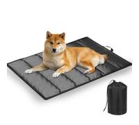 GOEDCH Couverture imperméable pour chien : 70 x 120 cm - Avec sac de rangement et poignées - Pliable et lavable - Grande couverture de voyage pour chiens et chats