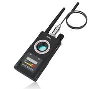 GOEDCH Détecteur de caméra cachée détecteur de Signal RF, détecteur de Traceur GPS, Protection Anti-espionnage Professionnelle, pour GSM, Champs magnétiques pour hôtel, Bureau, Voiture