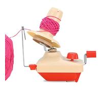 GOEDCH Enrouleur de Balles de Fil: Bobinoir à Laine Manuelle en Fibre, Portable Enrouleur Pelote de Laine, Broche Manuelle Accessoires de Couture pour Les Mateurs de Collection de Laine