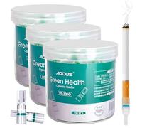 GOEDCH Filtre Cigarette Anti Goudron et Nicotine: 300 Filtres à Cigarettes, Embout Cigarette Tabac de Qualité Supérieure pour Tailles Régulières, Embout Cigarette Tabac à Filtrage Efficace