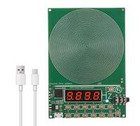 GOEDCH Générateur de résonance Schumann 7,83 Hz : générateur d'impulsions réglable ultra basse fréquence avec écran et port USB, générateur d'ondes sinusoïdales à résonance Schumann pour le sommeil et