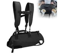 GOEDCH Harnais de transport pour chien: sac à dos de transport réglable, support pour pattes arrière pour blessures articulaires, sac à dos d'urgence pour escalier voitures pour chiens âgé(19 à 30 lb)