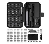 GOEDCH Jeu de tournevis de précision 150 en 1 S2 avec poignée en aluminium et mini tournevis pour réparation d'appareils électroniques et ménagers