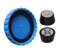 GOEDCH Kit de Bouchon Hivernage Piscine: 4 Bouchons D'hiver Étanches avec Joints Assortis et Écrou Papillon en Acier Inoxydable pour Protéger Tuyaux D'évacuation Piscine Des Dommages Causés Par le Gel