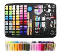 GOEDCH Kit de couture 230 pièces, équipement de base: ensemble d'accessoires de couture multicouches avec 43 bobines de fil, kit de couture cadeau haut de gamme pour débutants