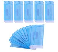 GOEDCH Lot de 200 sachets de stérilisation auto-scellants : sacs de stérilisation jetables de 135 mm x 280 mm, sachets de stérilisation dentiste, sachets de stérilisation auto-scellants