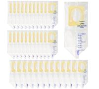 GOEDCH Lot de 36 sacs à urine pour bébé : sac de collecte d'urine de 100 ml pour bébé, sac à urine portable pour les déplacements, les enfants, les collectionneurs de sacs d'urine pour enfants, sac à