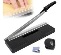 GOEDCH Massicot: Coupe Papier à Levier A4, Machine de Découpe Manuelle avec Arrondisseur D'angle R4, Dispositif de Coupe, Coupe Papier en Métal Noir pour Couper du Papier, des Photos et du Étiquettes