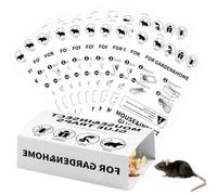 GOEDCH Piège à Cafards: Lot de 30 Pièges à Insectes pour Cafards, Punaises de Lit, Araignées, Piège à Haute Viscosité Non Toxique aux Cuisines, Chambres et Entrepôts, Produit Anti Cafard Efficace