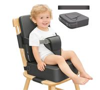 GOEDCH Rehausseur Chaise Enfant 36 x 32 cm: Rehausseur de chaise en polyuréthane - Boucle à 3 points - Ergonomique - Assistance d'assise - Rallonge de siège d'avion - Pour salle à manger