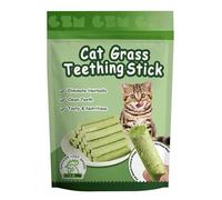 GOEDCH Snack à l'herbe à chat : 180 g de bâtonnets d'herbe à chat, collations lyophilisées, bâton de thé à l'herbe à chat pour les soins dentaires Enlever les pelotes de cheveux, herbe à chat