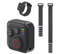 GOEDCH Télécommande GPS Bluetooth : portée de 50 m, télécommande intelligente sans fil avec dragonne pour câble de charge USB, télécommande Bluetooth étanche pour Insta360/Hero/iOS/Android