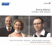 Göhler – Lieder et Duos – Walter Genuin