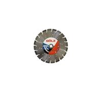GÖLZ - Disque diamant LBA66, coupe à sec ou à eau - pour découpeuse ou scie de sol - ø 300 mm/alésage 20 mm