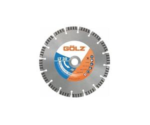 GÖLZ - Disque diamant LT30, coupe à sec ou à eau - pour meuleuse ou rainureuse - ø 150 mm/alésage 22.23 mm