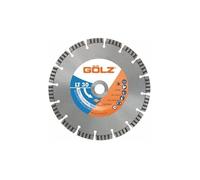 GÖLZ - Disque diamant LT30, coupe à sec ou à eau - pour meuleuse ou rainureuse - ø 150 mm/alésage 22.23 mm