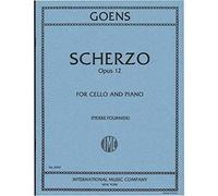 Goens, Daniel van - Scherzo, Op. 12 - Cello and Piano - edited by Pierre Fournier - International