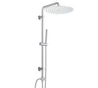 Görbach Colonne de Douche Hydromassage avec Haute Pression Système de Douche Pluie pour Salle de Bain Ensemble de Douche pour Baigoire avec Pommeau Douche D30cm