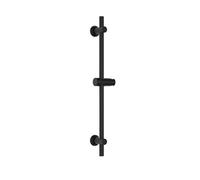 Görbach Porte-Serviettes Multifonctionnel en Aluminium Anti-Corrosion Résistant à la Rouille Barres Porte avec Crochet Porte Serviettes Mural pour Salle de Bain Cuisine Noir(Hh-5MS)