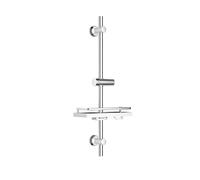 Görbach Porte-Serviettes Multifonctionnel en Aluminiume Anti-Corrosion Résistant à la Rouille Barres Porte avec Crochet Porte Serviettes Mural pour Salle de Bain Cuisine Blanche(Hh-4MW)