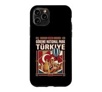 Göreme National Park Türkiye Drapeau de Voyage Vintage Coque pour iPhone 11 Pro