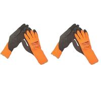 Görte Power Grab Gants d'hiver thermiques Orange Taille 9/L (Lot de 2)