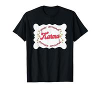 Goes Around Karma Comes Around Retro Esthétique T-Shirt