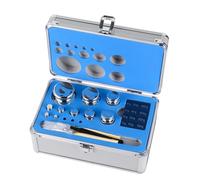 Goetland Certifié F1 Kit de D'étalonnage Poids de Calibrage 1mg-1kg 25 pièces Inox 304 Haute Précision Poids Pour Roberval Balance Ancienne