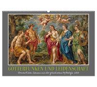 Götterfunken und Leidenschaft (Wandkalender 2027 DIN A2 quer), CALVENDO Monatskalender: Crime & Passion in der antiken Sagenwelt