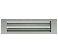 GOETTGENS SA Entrée de courrier isolante GOETTENS - 236x30 mm - anodisé argent - T60110000, (BJA02004)