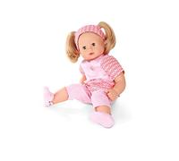 Götz 1427172 Maxy Muffin in Style Doll - Poupée bébé de 42 cm de Haut avec des Yeux endormis Bleus, des Cheveux blonds et Un Corps Doux - Ensemble de 8 pièces