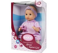 Götz 2253148 Fille Aquini endormie, SOMO, 33cm