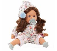 Götz 2316068 Poupée de Bain Cosy Aquini Lucky Guy - Poupée aux Cheveux Bruns, Yeux endormis Marron en Ensemble de 6 pièces - Poupée bébé Fille 33 cm