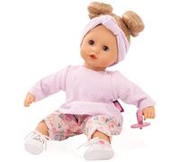 Götz 2320955 Muffin BliBlaBlume poupée 33 cm bébé Yeux Bleus dormeurs | 7 pièces, cheveux blonds, corps souple, dès 3 ans, à coiffer, avec tétine, bandeau et baskets