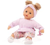 Götz 2320955 Poupée Muffin BliBlaBlume - Poupée bébé de 33 cm de Haut avec des Yeux endormis Bleus, des Cheveux blonds et Un Corps Doux - Poupée au Corps Doux en Ensemble de 7 pièces