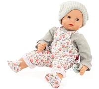 Götz 2327916 Maxy Muffin Lucky Guy Doll - Poupée bébé de 42 cm de Haut avec des Yeux endormis Bleus, sans Cheveux et Corps Mou - Poupée au Corps Souple en Ensemble de 7 pièces