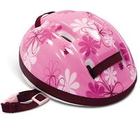 Götz 3401777 Casque de vélo - Casque d'équitation avec Fleurs pour poupées - Convient aux poupées Debout 45 - 50 cm et aux poupées 42 - 46 cm