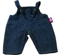 Götz 3402482 Salopette en Denim pour poupons - Vêtements pour poupée de T. S, adapté aux poupées de 30 - 33 cm