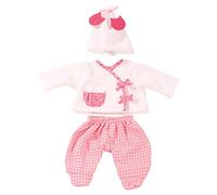 Götz 3402588 Combinaison bébé Taille Leo & Check. S - Vêtements de poupée 3 pièces pour poupées d'une Taille de 30 à 33 cm - Comprenant Un Chapeau, Une Veste et Un Pantalon