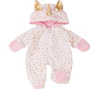 Götz 3402912 Combinaison Une pièce Licorne pour poupée, vêtements de poupée, Taille S - Ensemble vêtements et Accessoires pour poupées 30 - 33 cm