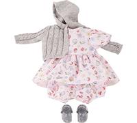Götz 3402922 Combinaison Villa Kunterbunt - Taille de vêtements de poupée. S - Ensemble vêtements et Accessoires 4 pièces pour poupées 30 - 33 cm