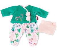Götz 3403161 Combinaison bébé Alpaka Love - Taille vêtements de poupée. S - Ensemble vêtements et Accessoires 3 pièces pour poupées 30 - 33 cm